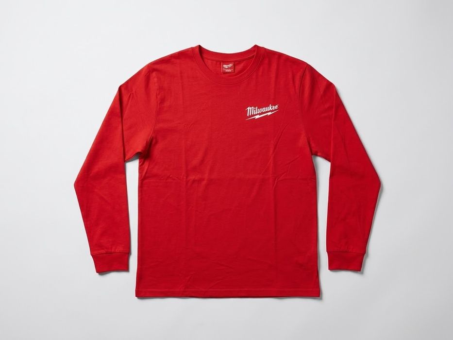Новый оригинальный лонгслив Milwaukee (L) — Мерч