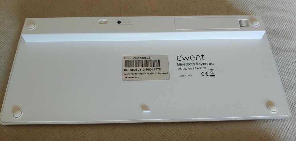 Bluetooth клавиатура Ewent EW3163, за компютри/таблети/смартфони