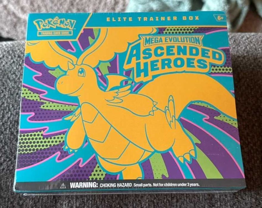 Pokemon TCG Mega Evolution Ascended Heroes ETB elite trainer box