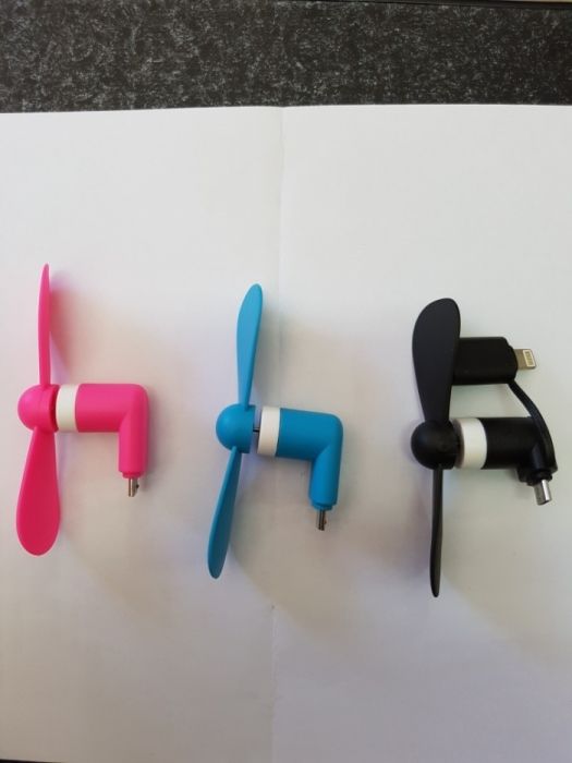 usb вентилатор за android и iphone