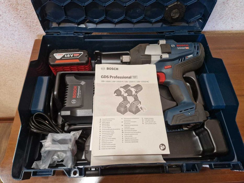 Гайковерт Bosch GDS 18V-1050 H