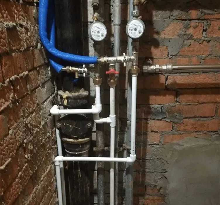 Работаю 24/7. Сантехник- замена стояков, труб, отопление, канализация ...