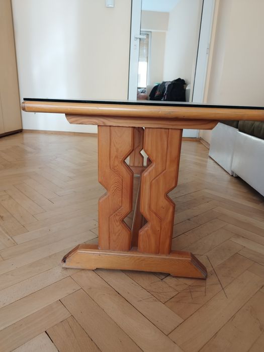 Маса от масив,дърво за хол