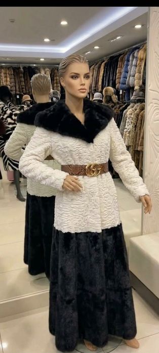 Норковая шуба после перекроя