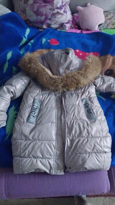 Продам детский пуховик зима