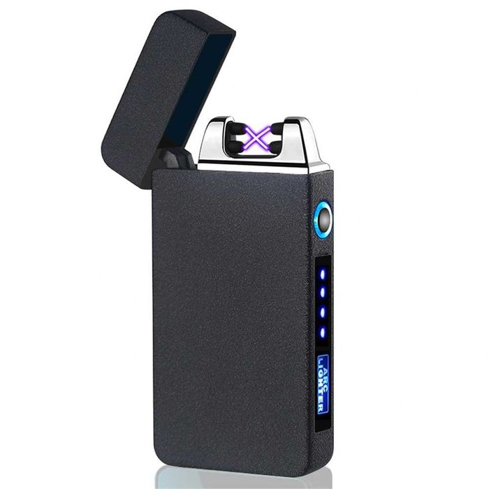 Двойно плазмена електрическа USB запалка! Метална! ЛЪВ СКОРПИОН Орел Дракон