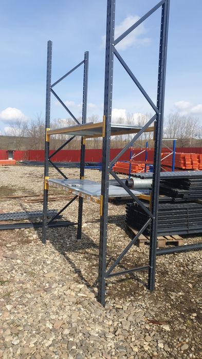 Vă rafturi metalice profesionale reglabile pentru depozitare lichidare