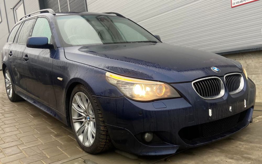 Dezmembrez BMW 535d M Lci E61 3.0D Bi-turbo 286cp individual,xenon