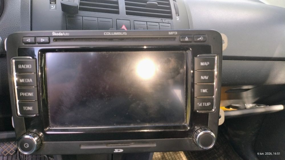 Skoda columbus navigatie