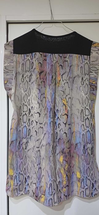 Блуза/Туника от Коприна с Леопардов десен на "КАМИ" ! НОВА!