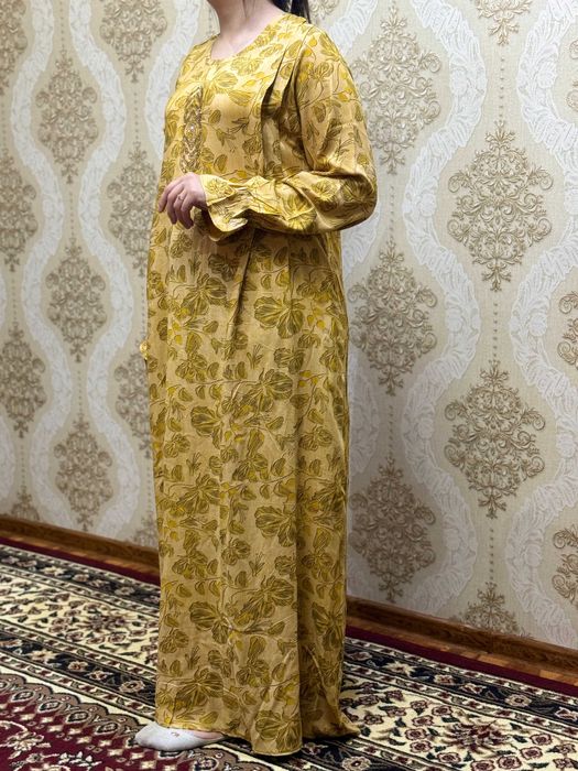 Ayollar ko'ylagi, Turkiya model, doin poplin, shtampel, kupra gul