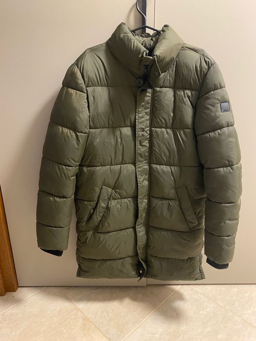 Мъжка дълга зимна шуба   Indicode