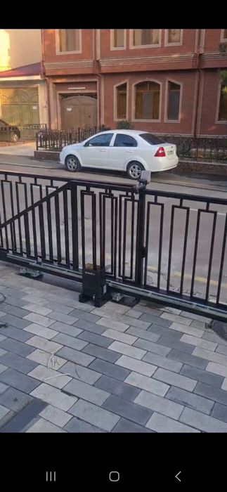 Дарвоза пултли. Раздвижные ворота. Откатные ворота  Ворота  автоматиче