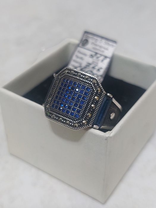 Мужское Кольцо Серебро 925 пробы