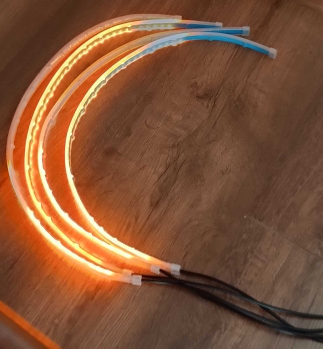 SET 2 buc BANDĂ LED semnalizare + stop, 60 cm