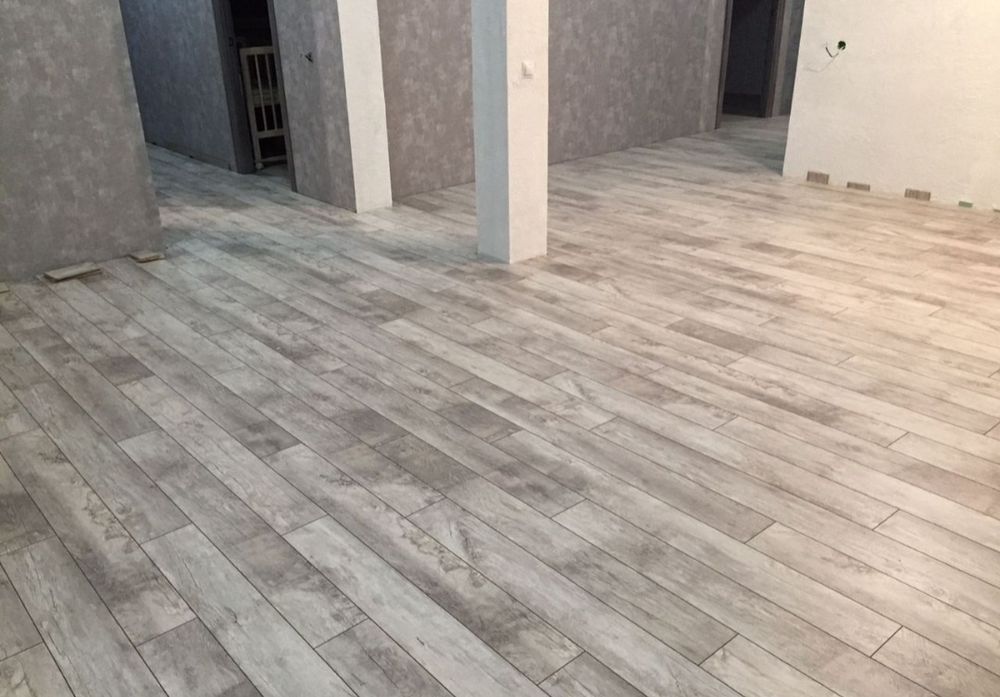 Ламинат установка