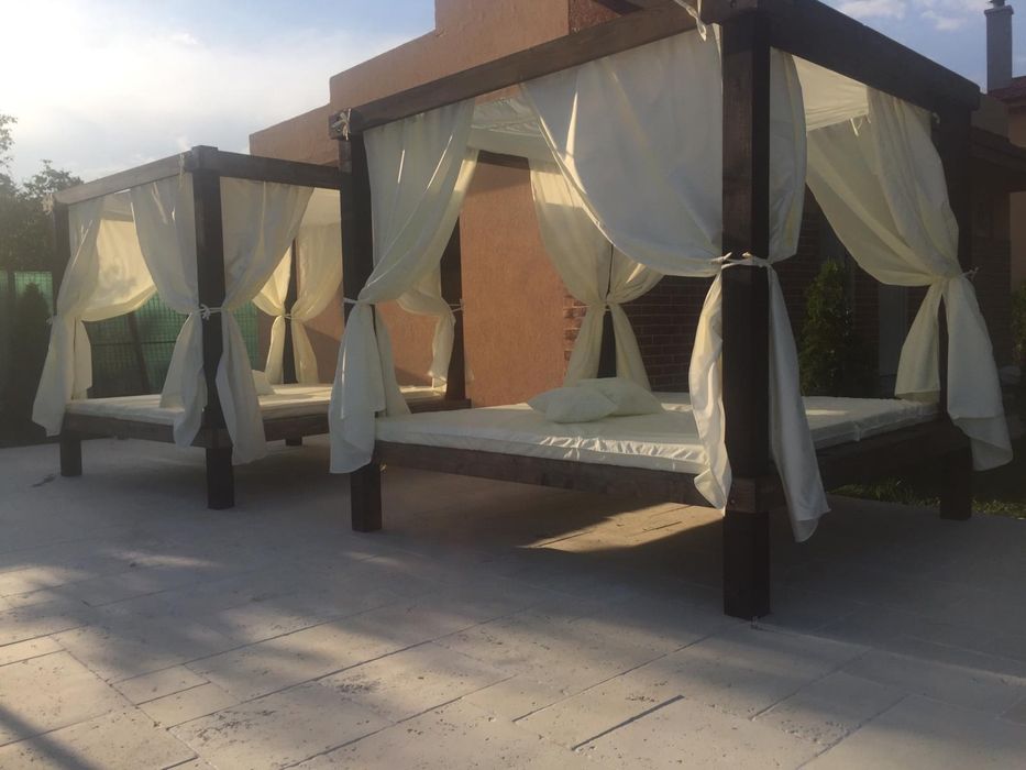 Baldachine plaja / gradina din lemn