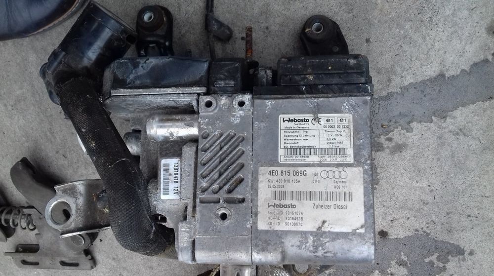 webasto / sirocou audi a8 (2002-2009) [4e] d3 3.0 motorina 2009