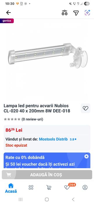 Lampa Led pentru acvarii
