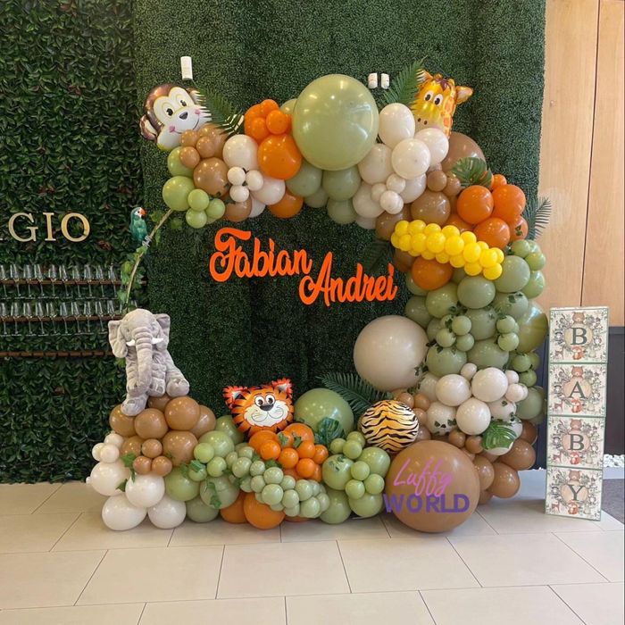 Arcada baloane Safary | Jungle | Baloane Botez