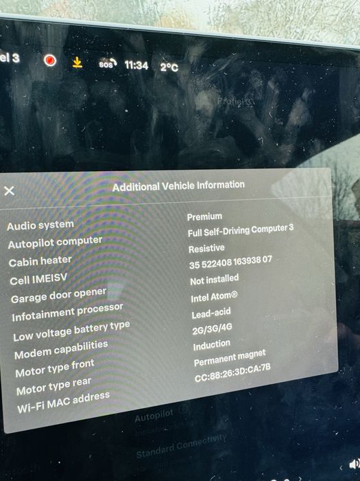 Tesla model 3 Long Range performance 500cp TVA deductibi