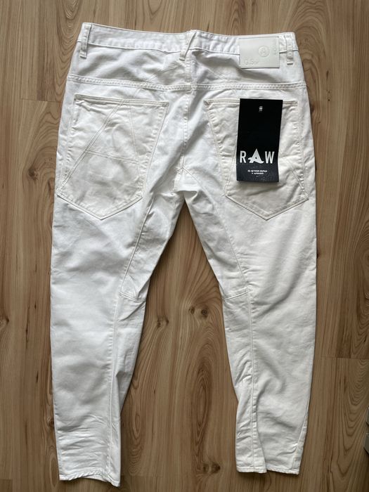 G-Star Raw Afrojack A crotch White tapered/Нови мъжки дънки W38