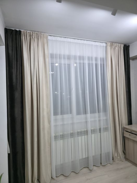 Готовые новые шторы и тюли