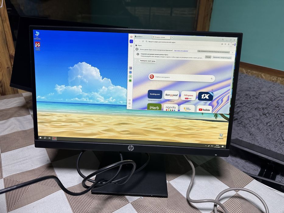 Мониторы -  Dell, HP, PHILIPS 21.5 Full HD IPS 75Hz