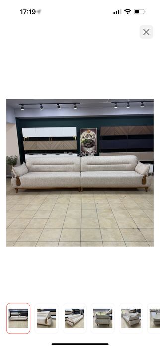 Прямой диван, механизм Нераскладной