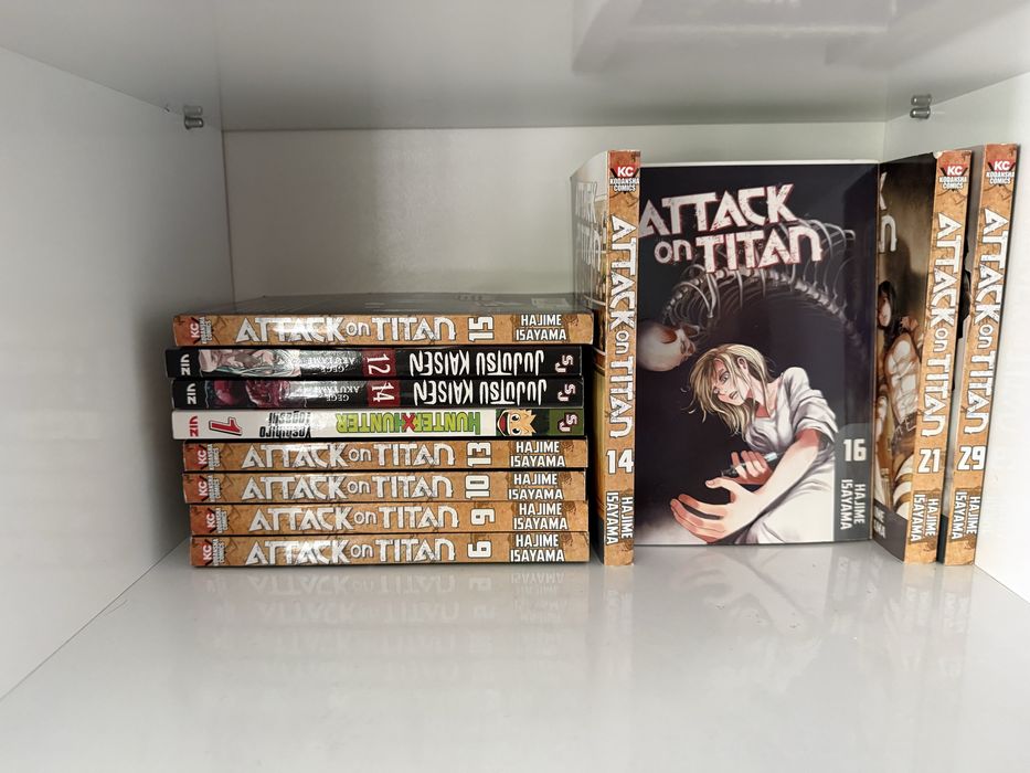 Манги (chainsaw man, Aot, HxH, Jjk, blue lock, Naruto)