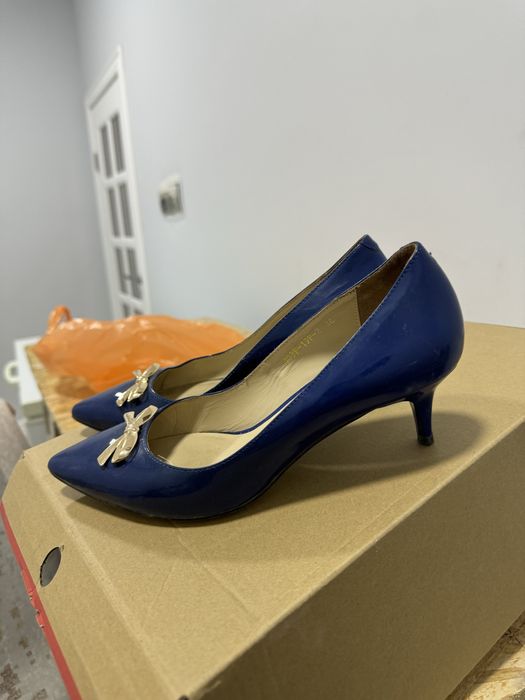 Туфли синие