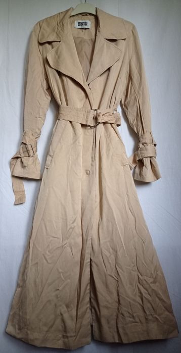 Trench lung MTWTFSS WEEKDAY lyocell S crem bej