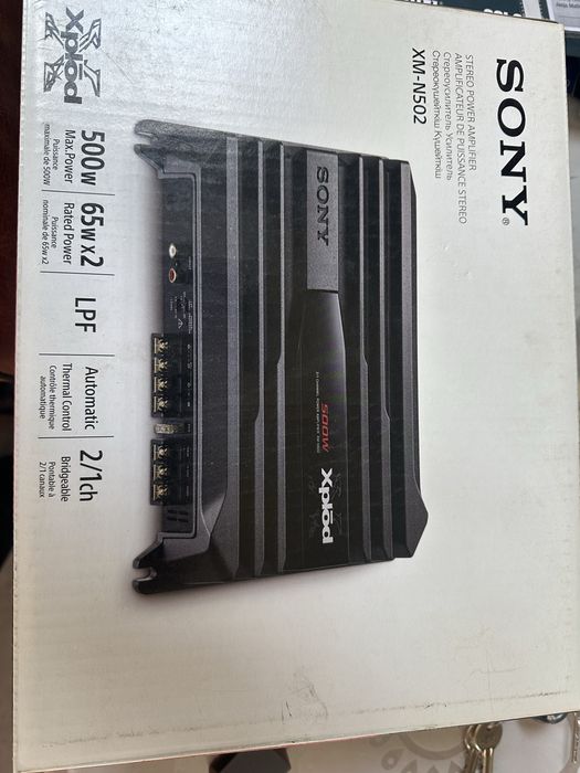 Усилвател sony xplod