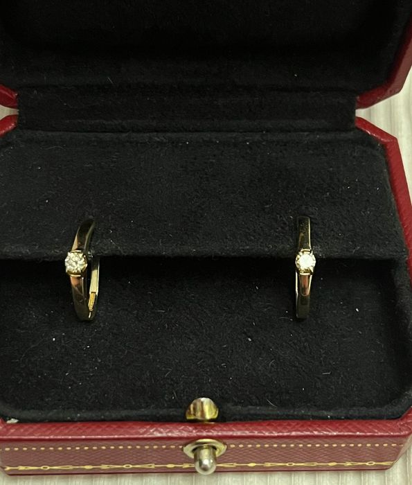 Серьги с бриллиантами