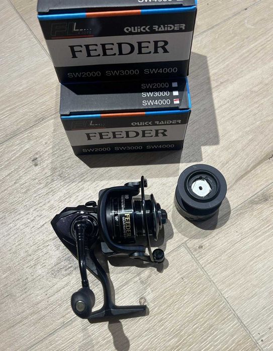 Set complet pescuit la feeder Lansete, mulinete si accesorii