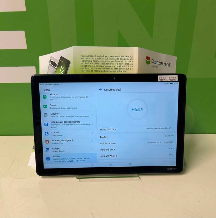 Tableta Huawei MediaPad M5 (B61495-Tatarasi) Garantie 2 ani- 250lei