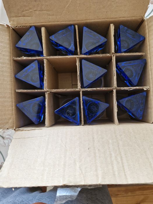 Set pahare cristal SARNER - Elvetia (stantate)