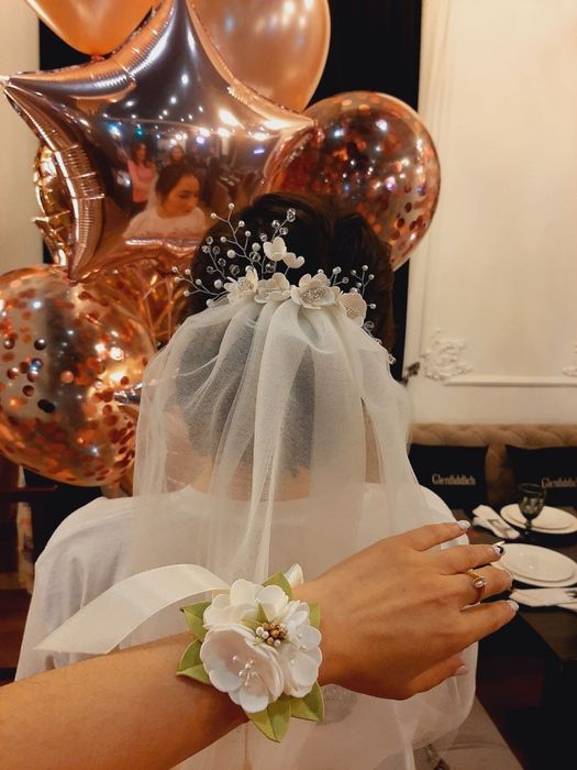 Фата для девичника.