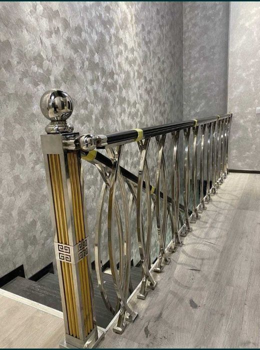 Нержавейка_Перила_Лексан_Стекло