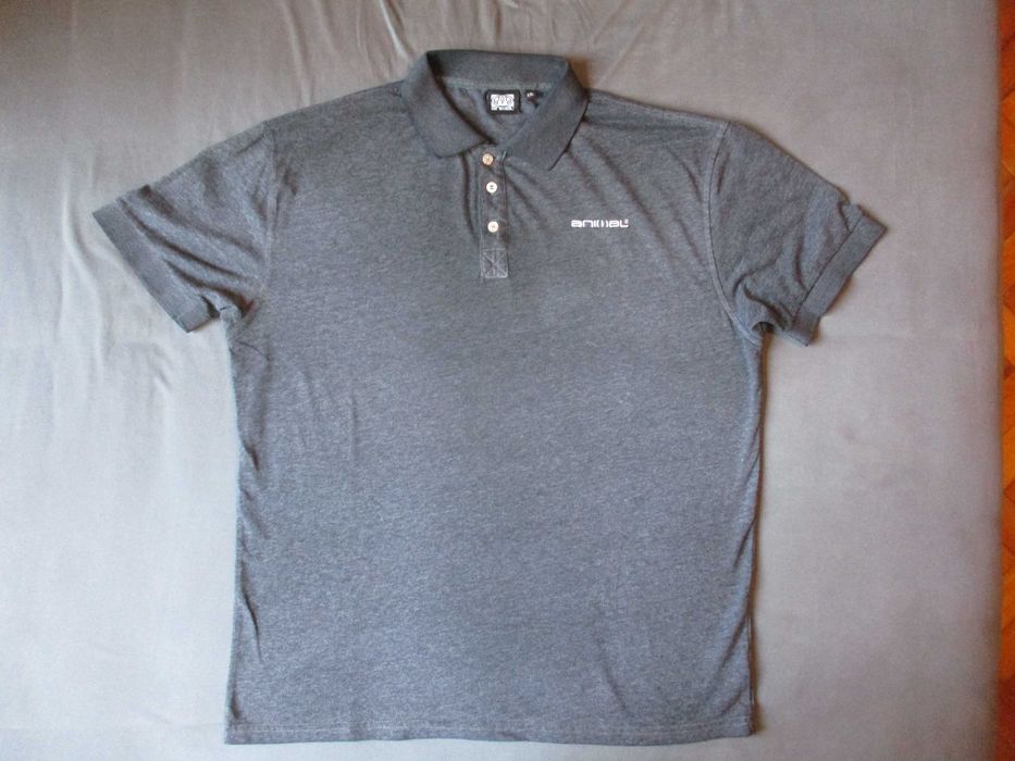 Tricou polo Animal, Charcoal, XXL