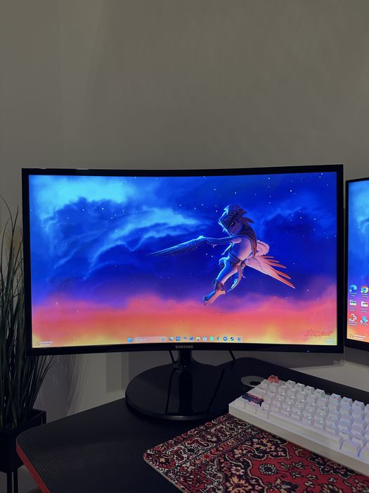 Monitor curbat samsung