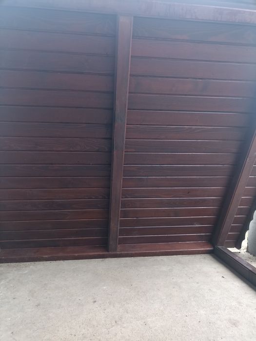 Copertina din lemn masiv pentru usa intrare