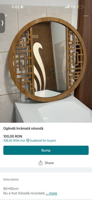 Oglinda rotunda
