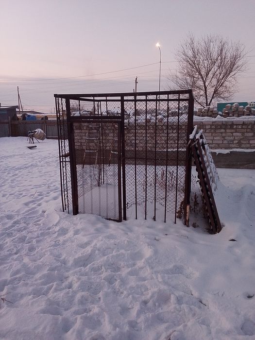 Вольер для собаки железный