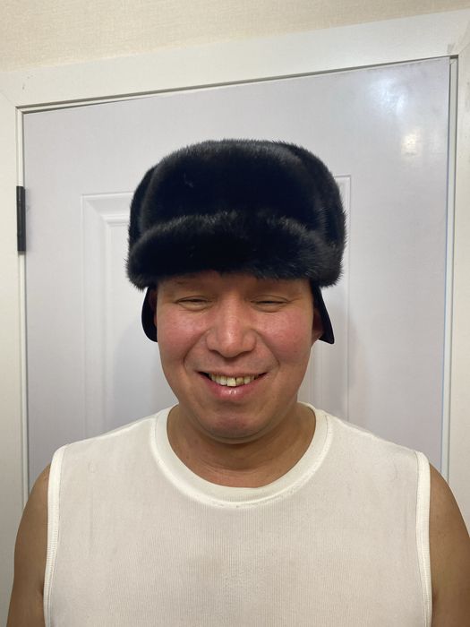 Норковая шапка мужская