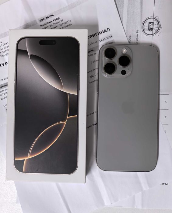 iPhone 16 Pro Max 256GB 5G Esim с Гаранция