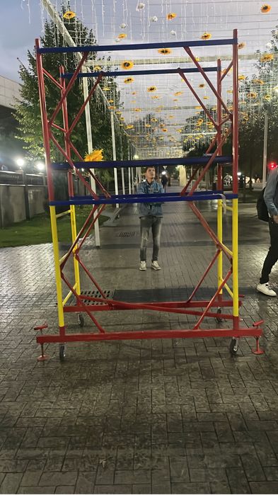 Леса аренда на колесах
