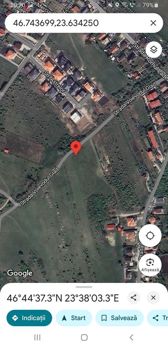 Vand teren intravilan Borhanci Cluj-Napoca 5682Mp 850 Eur/Mp