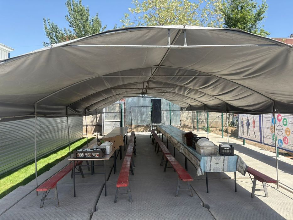 Аренда палаток и стол стулья