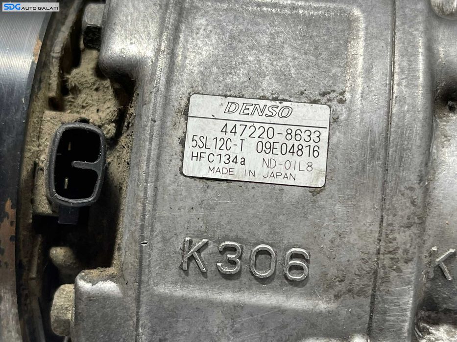 Compresor AC Aer Conditionat Clima Fiat Doblo 1.6 2001 - 2010 Cod 46809223 447220-8633 [V0854]